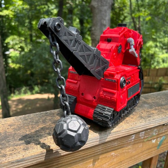 Dinotrucks reptool control Ty Rux red ex wrecking ball with sound NO REMOTE - Picture 4 of 5